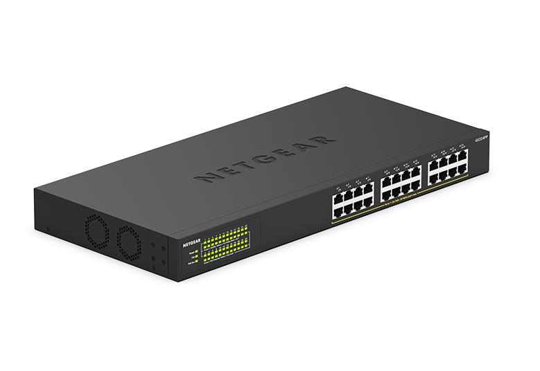 Netgear GS324P 24-Port Gigabit Ethernet Unmanaged Switch with 16-Ports PoE+ (190W)