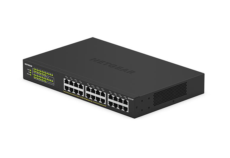 Netgear GS324P 24-Port Gigabit Ethernet Unmanaged Switch with 16-Ports PoE+ (190W)