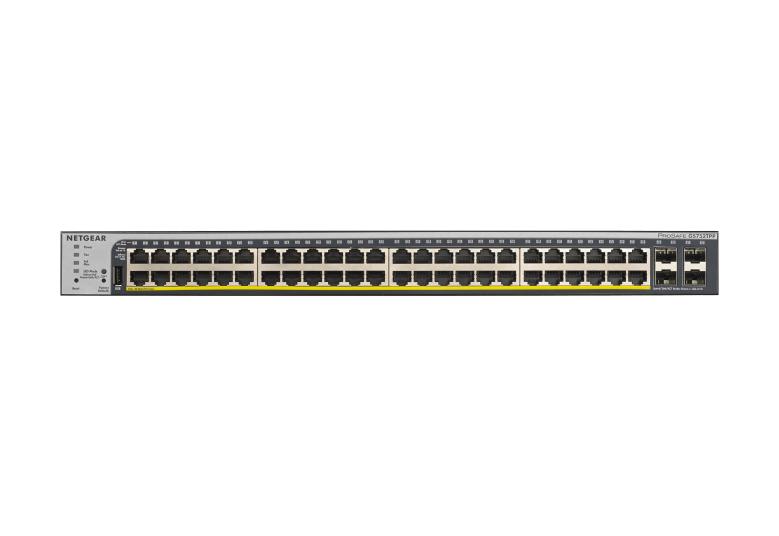 Netgear GS752TPP 48-Port Gigabit Ethernet PoE+ (760W) Smart Switch with 4 SFP Ports