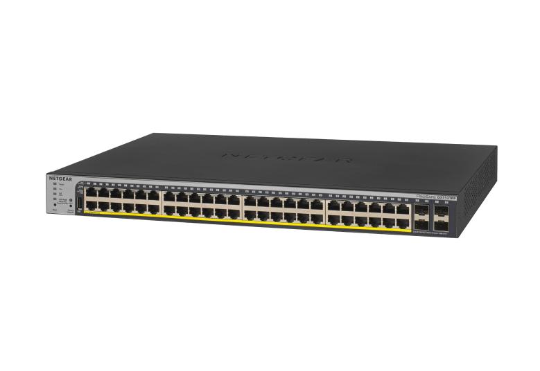 Netgear GS752TPP 48-Port Gigabit Ethernet PoE+ (760W) Smart Switch with 4 SFP Ports