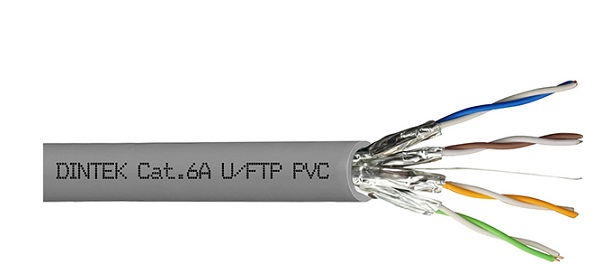 Dintek PowerMAX+ 4P Cat.6A U/FTP 23AWG PVC Cable - 305m 1105-06023