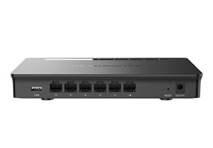 Grandstream GWN7001 Multi-WAN Gigabit VPN Router with built-in Firewall - 6 x 1GigE ports