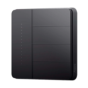 Aqara Wall Switch Z1 Pro Four Rockers Black/White ZNQBKG45LM