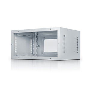 5U-425mm Depth Wall Mount Network Rack With Glass Door & Lock - 290(H)*425(D)*585(W)